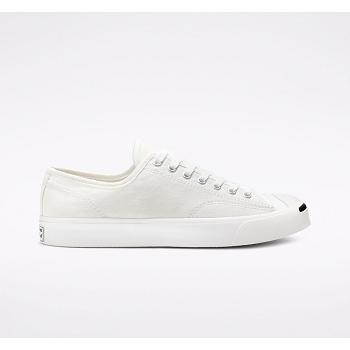 Converse Jack Purcell Platene Biele - Panske Nízké Tenisky